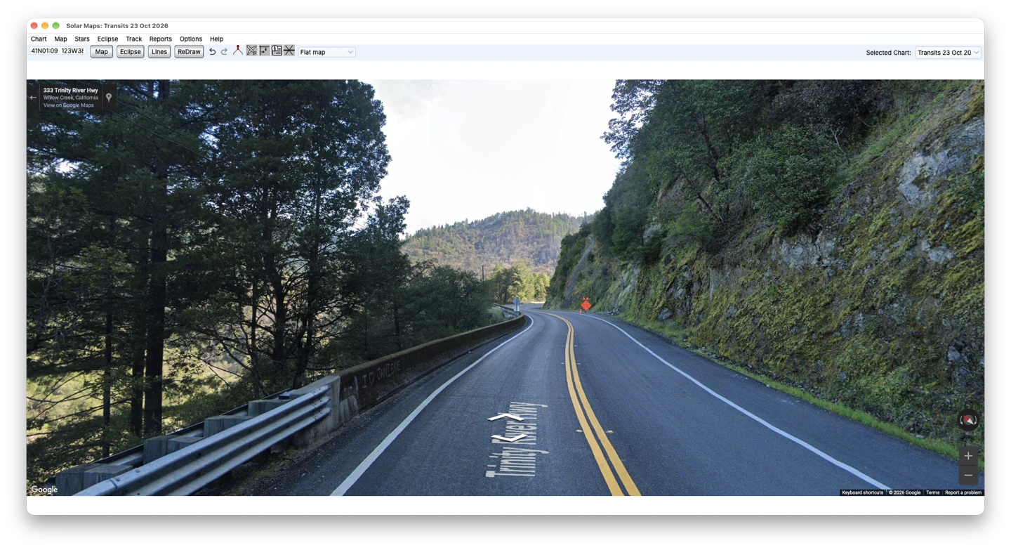 Solar Fire X: Street View